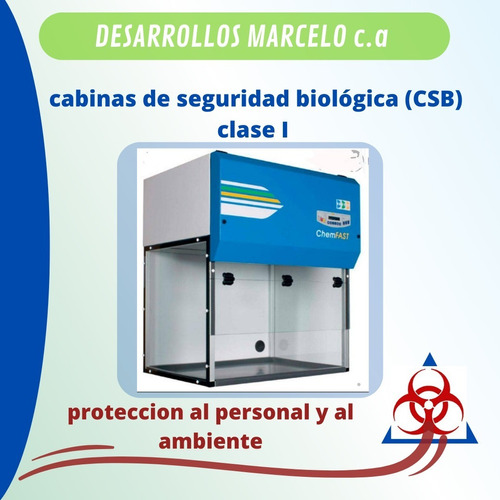 Campana De Extraccion De Gases Y Biosegurida Clase I