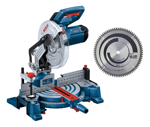 Sierra Ingletadora Bosch Professional Gcm 254 De 50hz 1750w