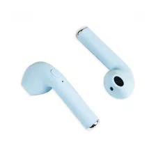 Fone De Ouvido Sem Fio Bluetooth Azul Case Para Carregamento