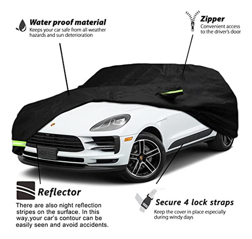 Cubierta Impermeable Para Coche Yixind Para Porsche Macan Foto 2