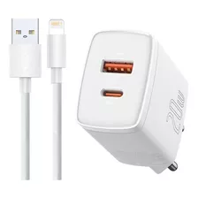 Carregador Turbo 20w Baseus Compatível Com iPhone 11 12 Pro 