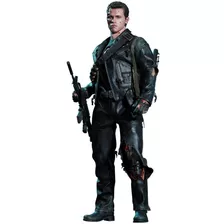 Hot Toys Sideshow - Terminator 2 Dx 1/6 T-800 Battle Damaged