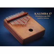 Kalimba Instrumento Africano Profissional 17 Hastes