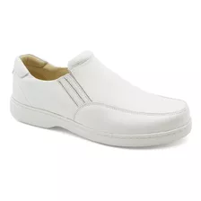 Sapato Masculino 410 Casual Comfort Floater Branco Doctor Sh