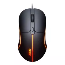 Mouse Usb Com Fio Acer M115 Com Ajuste De Luz E Sensibilidad