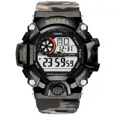 Relógio Masculino Smael Militar 1385 Digital Original