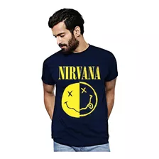 Camiseta Da Banda Nirvana Camisa Rock Grunge Geek Moda