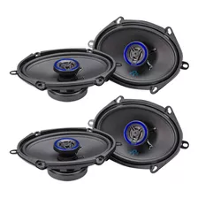 (4) Autotek Ats5768cx 5x7 /6x8 1000 Vatios 2-way Car Audio