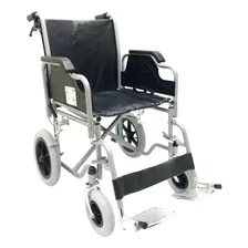 Silla De Ruedas P/transporte Silfab S3114/46 Cm Ancho Color Gris