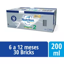 Nutricia Bagó Nutrilon Profutura 2 Líquida - Neutro - Brick - 30 - 200 G - 200 Ml