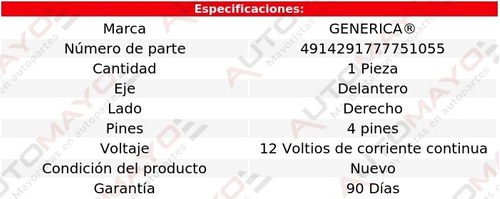 1 - Actuador Seg Elec Del Der Gca G35 Infiniti 03-08 Foto 3