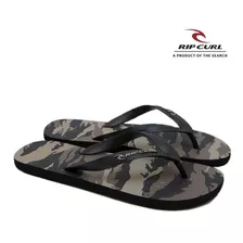 Ojota Rip Curl Modelo Stealth Camo Negro Verde Importada