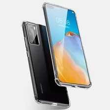 Carcasa De Silicona Transparente Compatible Con Huawei P40