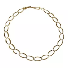 Pulseira Bracelete Elos 18k Amarelo 5x8 