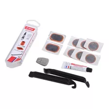 Estojo Remendo A Frio Kit Reparo + 2 Espátulas Bike Zéfal