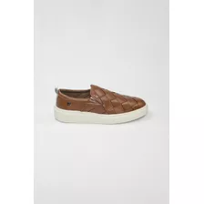 Sapatênis Slip On Tressê | Caramelo