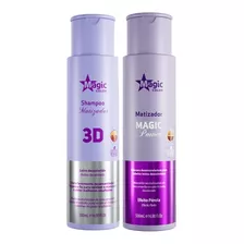 Magic Color Kit Shampoo Matizador - Matizador Magic Power