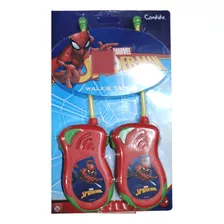 Brinquedo Walkie-talkie Homem Aranha Marvel Candide 5860