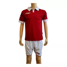 Uniforme De Futbol Legea Modelo Vintage Rojo/blanco
