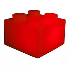 Luminária Bloco Vermelho