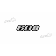 Adesivo Emblema Resinado Caminhão Mercedes 608 Cm2