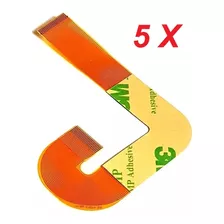 5 X Cabo Flat Flex J Leitor Play 2 Slim Testado Ps2 Hoje