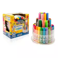 Mini Marcadores Crayola Pip Squeaks T Oficial Torre X 50 Col