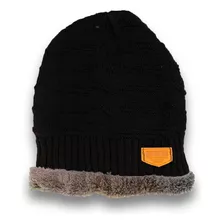 Touca Gorro Inverno Forrada Aquece Frio Masculina Feminina