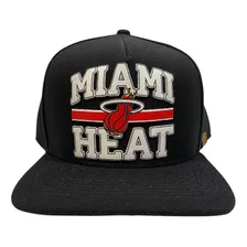 Boné Aba Reta Miami Heat Basquete Streetwear Snapback