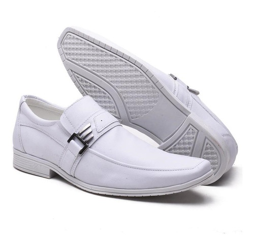 Sapato Social Masculino Versales Branco