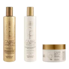 Lissé Kit Caviar E Perolas Shampoo+mascara+condi 300ml