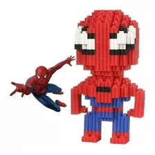 Mini Bloques Marvel Spiderman 3d Armable