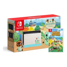 Nintendo Switch Edicion Especial Animal Crossing Y Juego