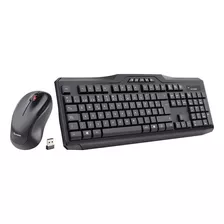 Teclado Con Mouse Inalámbricos Ergonómicos Com-655