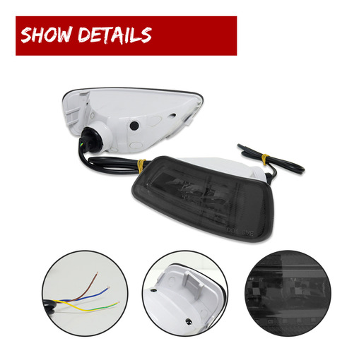 Luz Trasera Led De 2 Piezas Para Jeep Dodge 2011-2021 Foto 5