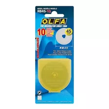 Repuesto De Cutter Circular Olfa 45 Mm Rb45 X 10