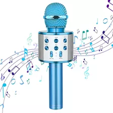 Microfone Bluetooth Sem Fio Youtuber Karaoke Reporter Cores
