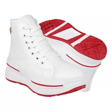 Tenis Casuales Dama Stylo 9314 Textil Blanco