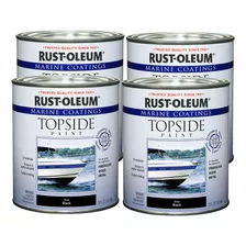 Rust-oleum 207006-4pk - Pintura Marina Superior, Paquete De