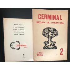 Revista Germinal Deisler Neruda 1971 Diaz Casanueva