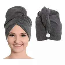 Gorro Turbante De Baño Toalla Seca Pelo Microfibraº