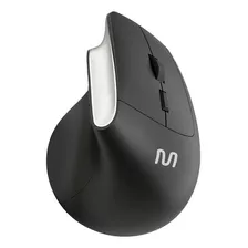 Mouse Sem Fio Ms800 1600dpi 6bot Silen Preto Multilaser