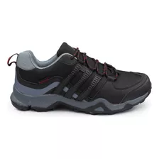 Zapatilla De Trekking Deportiva Hombre Gris