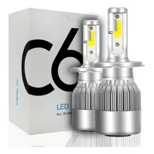 30 Kit Faros Delanteros Led C6 Economicos H4 9004 H1 H11 