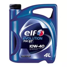 Aceite Semisintetico Elf Evolution 700 St 10w40 4 Litros