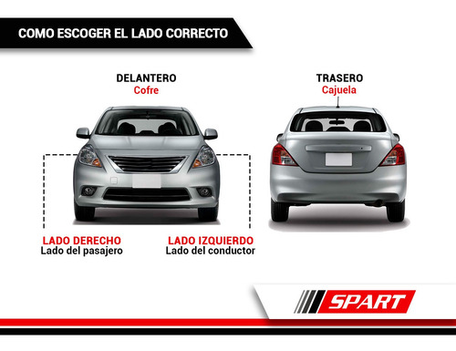 Amortiguadores 5a Puerta Spart Peugeot 308 2013 A 2014 Foto 7