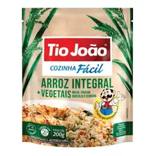 Tio João Arroz Integral Com Vegetais 200g