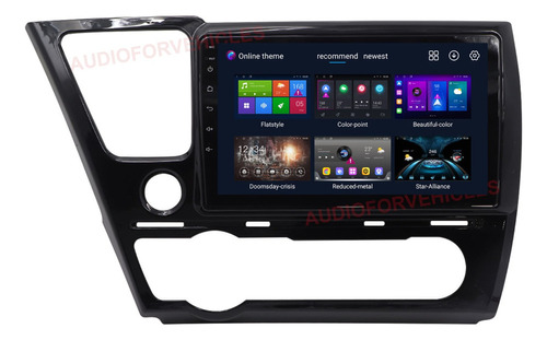 Coche Estreo Android Para Honda Civic 2012-2015 Carplay Bt Foto 3