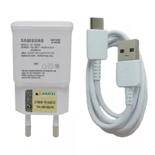 Carregador Samsung Turbo S10 S10e S10 Plus Tipo C Original