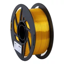 Filamento 3d Silk Pla Mod 1,75 Mm Grilon3 1kg Seda Colores Color Dorado